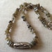 Labradorite Tribal Exotic Beaded Gemstone Necklace