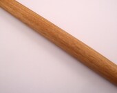 Butternut rolling pin, french style, eighteen inches long