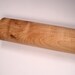 Red maple rolling pin, one solid piece of wood, handles, 20 inches including handles, traditional style