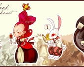 Wonderland Stickers - by Shy Custis
