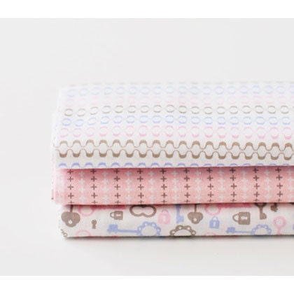 Dailylike quarter pack of 3 cotton fabric - maze