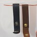 Leather belt loop