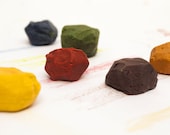 All Natural Beeswax and Soy blend Rocks of Crayon