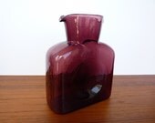 Blenko 384 Water Jug in Amethyst or Plum