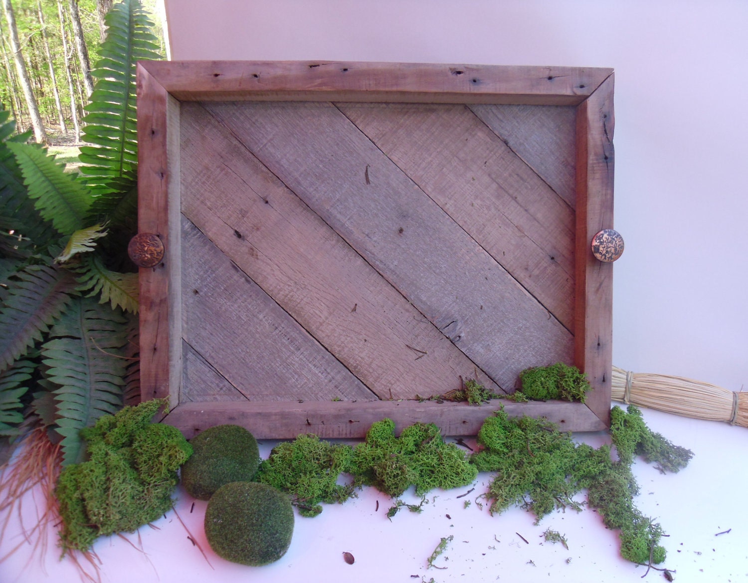 Barnwood Rustic Serving Tray or Display Tray