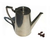 Vintage Coffee Pot - ART DECO Coffee Pot - Silver Plate - 1930s 30s