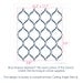 Flourish Trellis: Reusable, Wall Stencil, DIY stencil, Decorative Wall Stencils, trellis stencil, moroccan stencil,Wall Decor