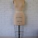 RESERVE for 'lbg1120' Vintage Wolf Dress Form Model 1980, size 8
