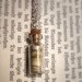 Custom Bible verse in glass vial necklace - silver plated - Personalized Christian jewelry