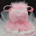 Baby Diaper Cake - Pink & White Ballerina Tutu Baby Girl Diaper Cake Centerpiece- 3 Tier