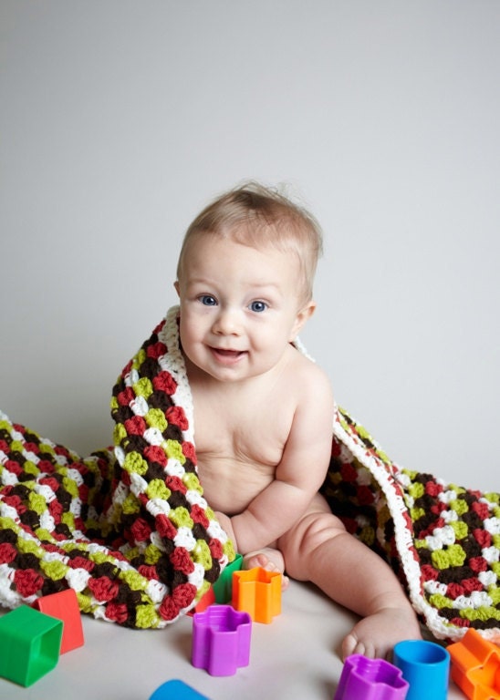 Granny Stitch Baby Blanket