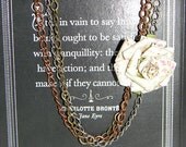Multi-Strand Flower Necklace