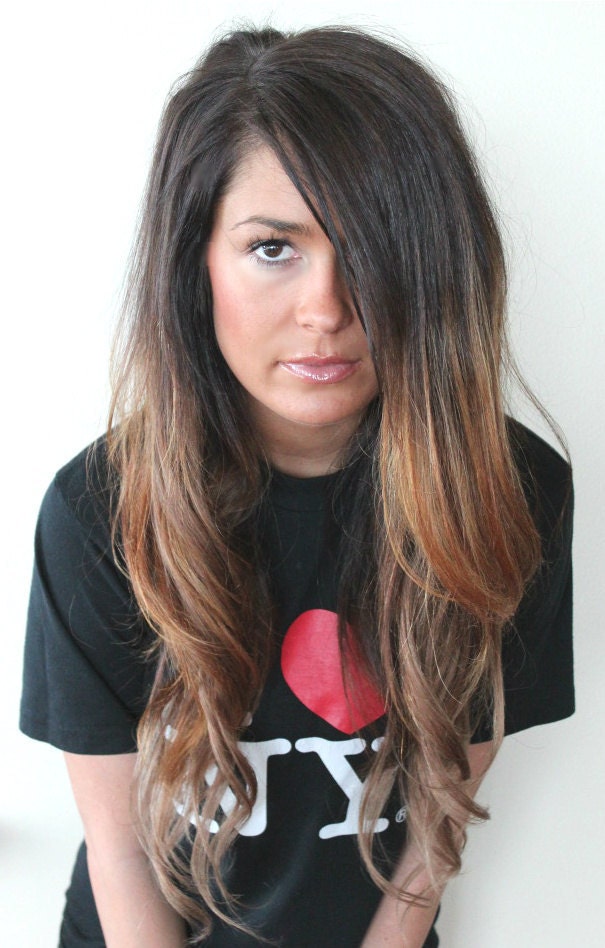 18" Clip-In Hair Extensions Custom Colored or Ombre