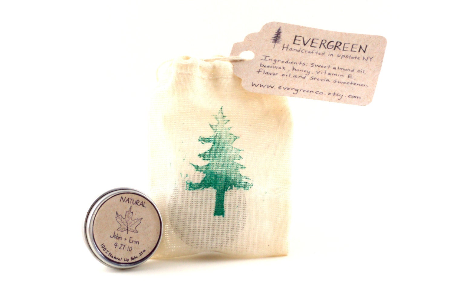 Personalized Wedding Label for Lip Balm Party Favor