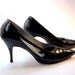 The True Blue Vintage Heeled Shoe...by Jacqueline