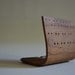 Small Teak Bent Ply Earring Holder