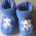 Baby Pirate HAND KNITTED booties - 12-18 months - Many colours available