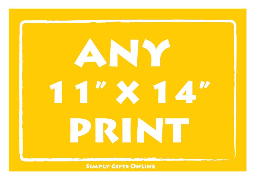 BUY 2 Get 1 Free Personalized Custom Art Print Children decor, Wedding Birthday Anniversary Gift ideas, Baby Nursery wall decor  11X14