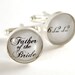 Wedding Father of the Bride Cufflinks