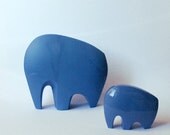 big blue elephant