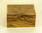 Leaf Keepsake Jewelry Treasure Business Card Holder, Desk Accessory