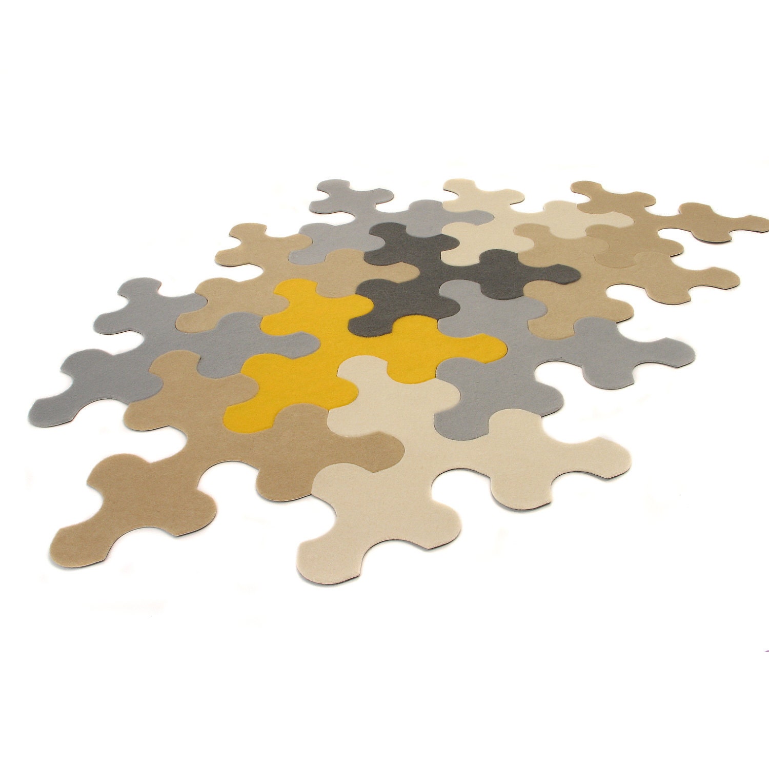 Puzzle rug / mat / carpet / jigsaw