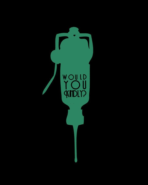 BIOSHOCK Would You Kindly modern print poster 8x10