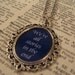 We're All Stories in the End Quote Necklace - Doctor Who