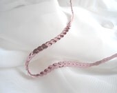 light pink sequin trim 3y