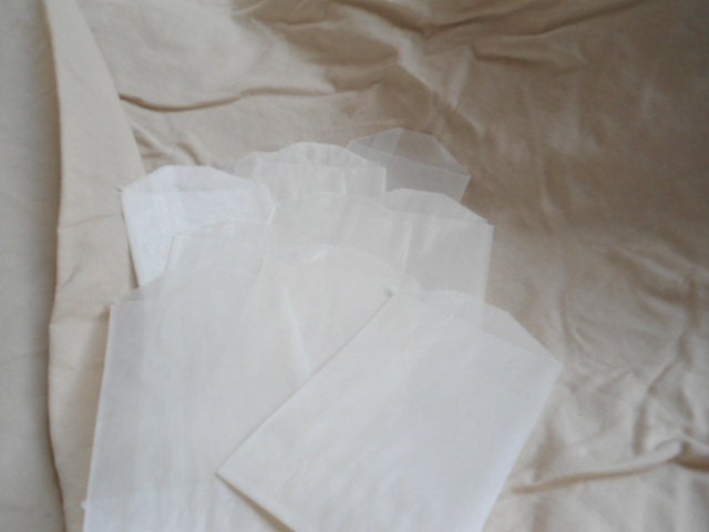1 oz flat glassine bag