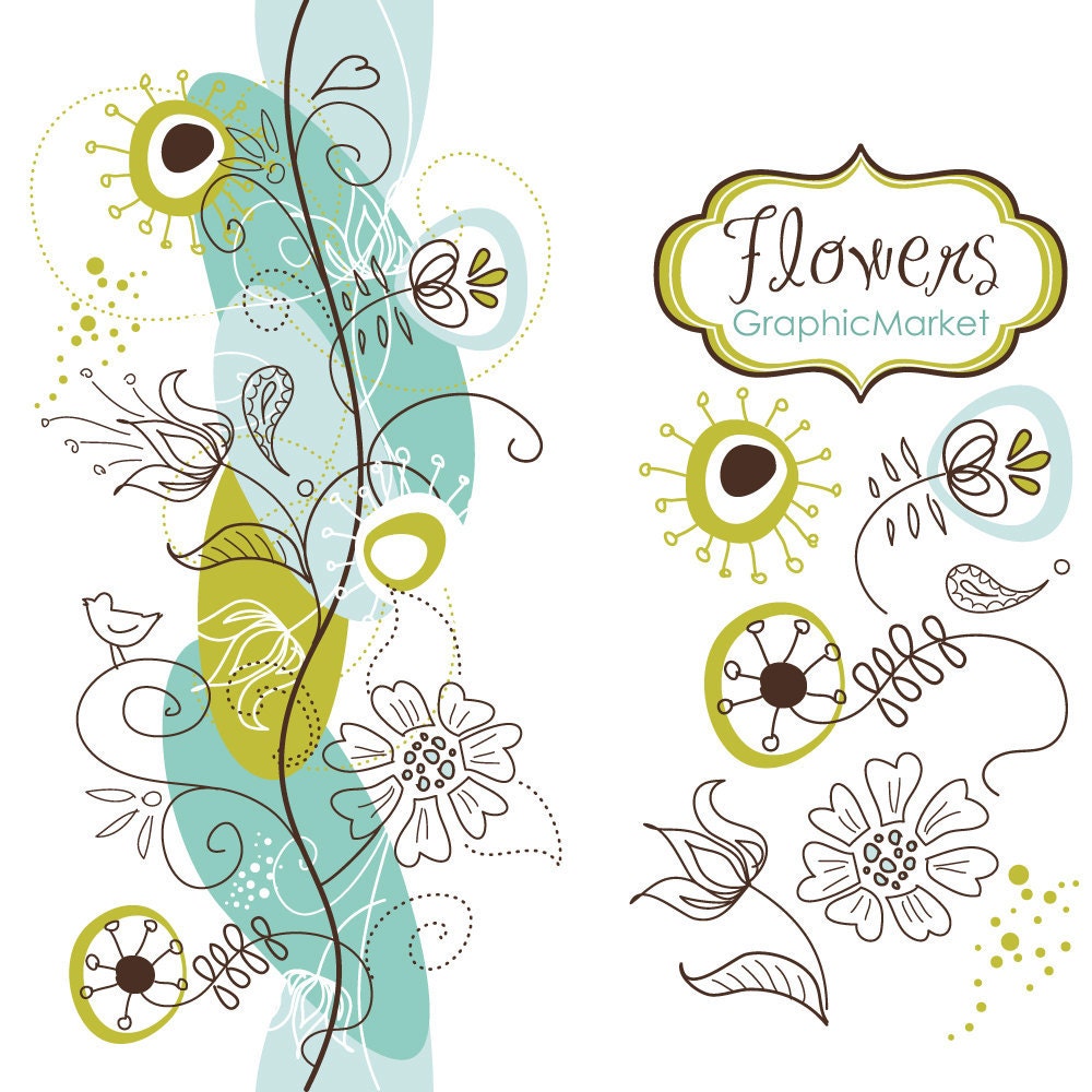 Border Flower Clipart
