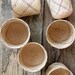 Vintage Baskets - Nesting Small Woven Set with Blues