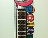 Starry Stud - Nail stciker