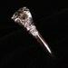 Platinum Diamond engagement ring--stunning  ON HOLD for STACY---please do not buy