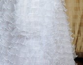 Lace Fabric White Gauze 27 layers Wedding Fabric DIY Handmade 59'' width 1 yard