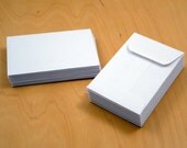 24 White Mini Envelopes 2 1/4" x 3 1/2" (57mm x 89mm)