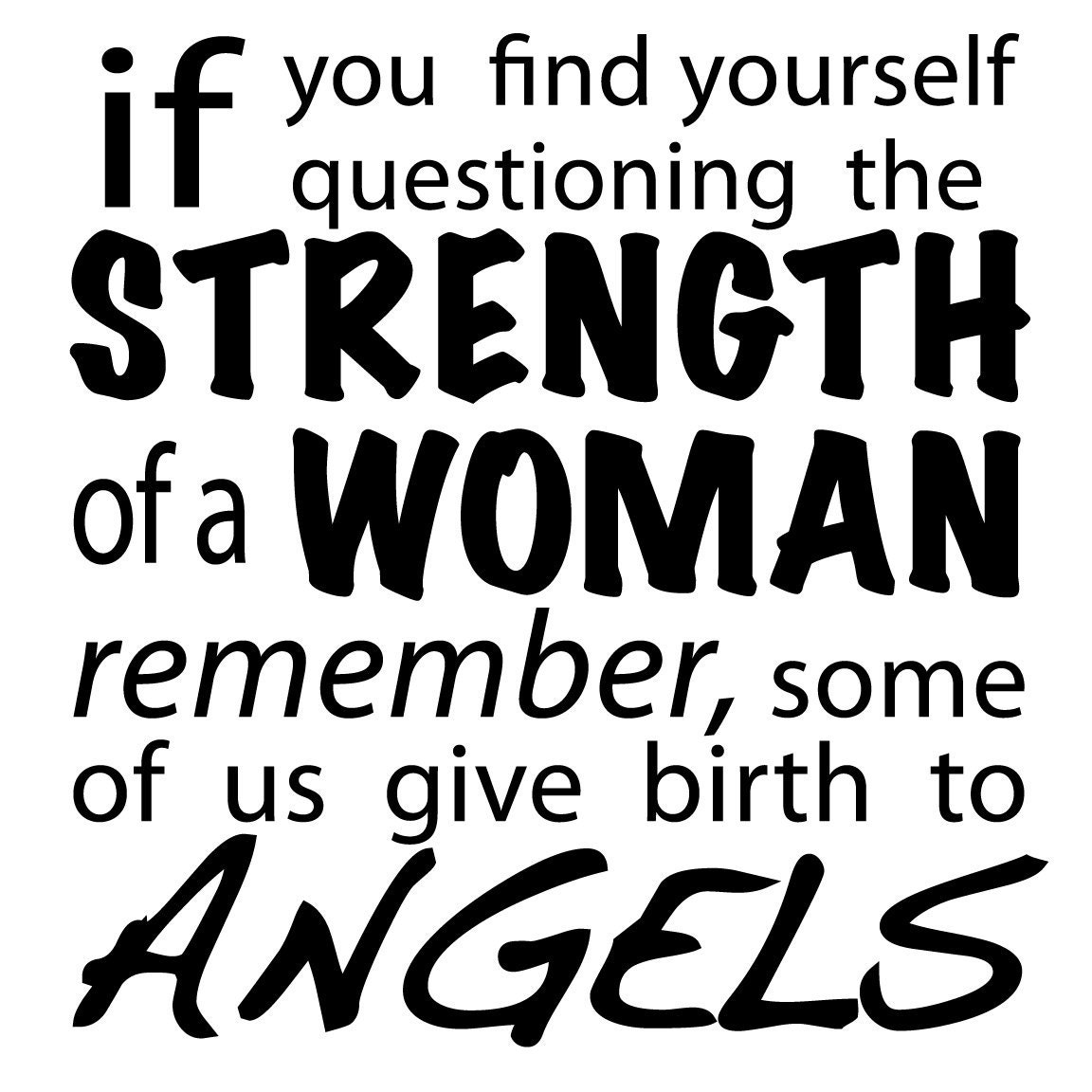 Strength of a Woman T-Shirt Women's
