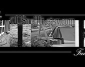 Alphabet Photography The Family Name with lines 10x20 unframed FREE SHIPPING