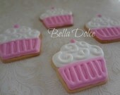 Cute Cupcake Cookies 1 Dozen (12 cookies)