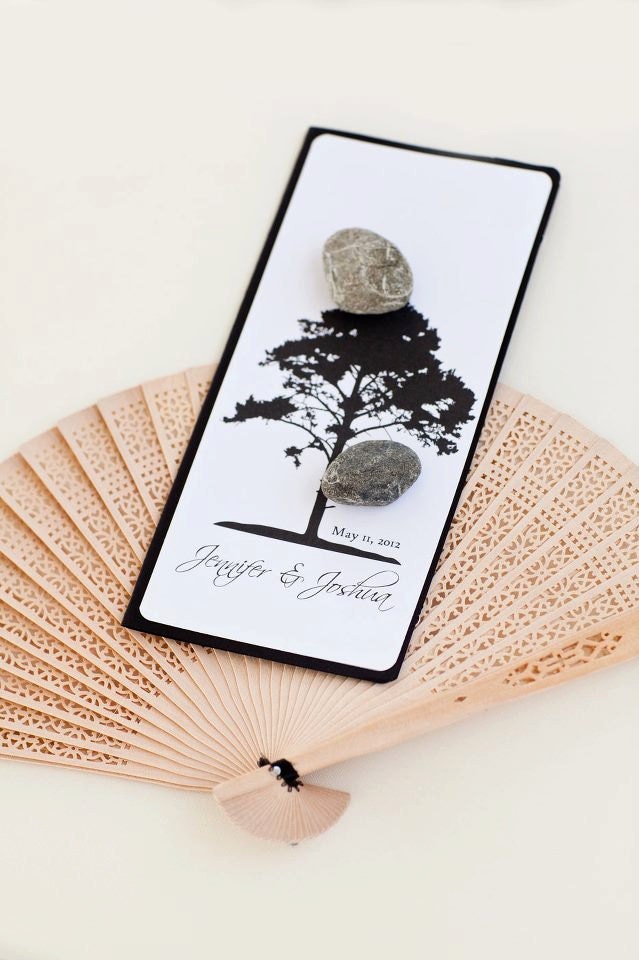 Tree Wedding Programs Template