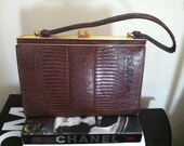Lizard Skin Handbag