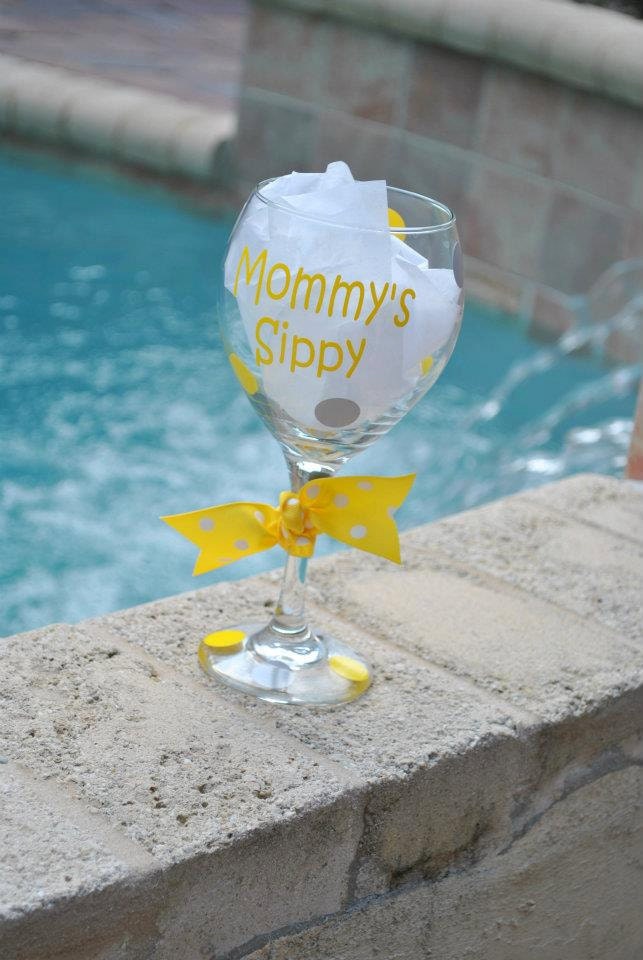Mommy's Sippy Wine Glass
