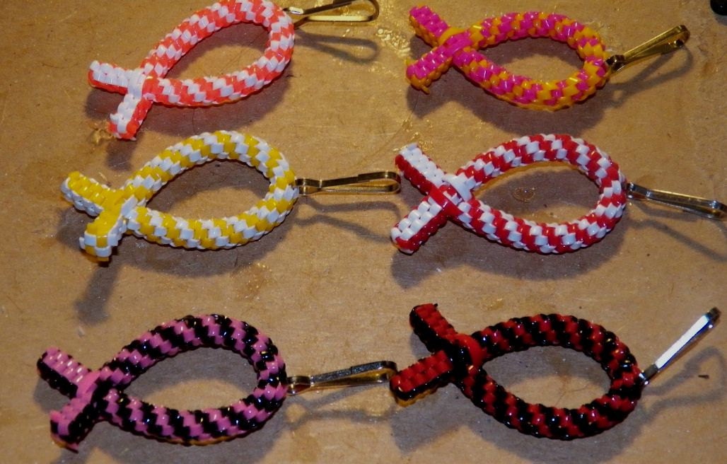 4 Fishy Key Chains