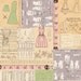 Sewing Pattern in Pink from Homespun Chic by Melody Ross for Blend - Fat Quarter