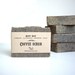 Coffee Scrub Soap - Exfoliating soap, Kitchen Soap, Vegan Soap, Unscented Soap, All Natural Soap