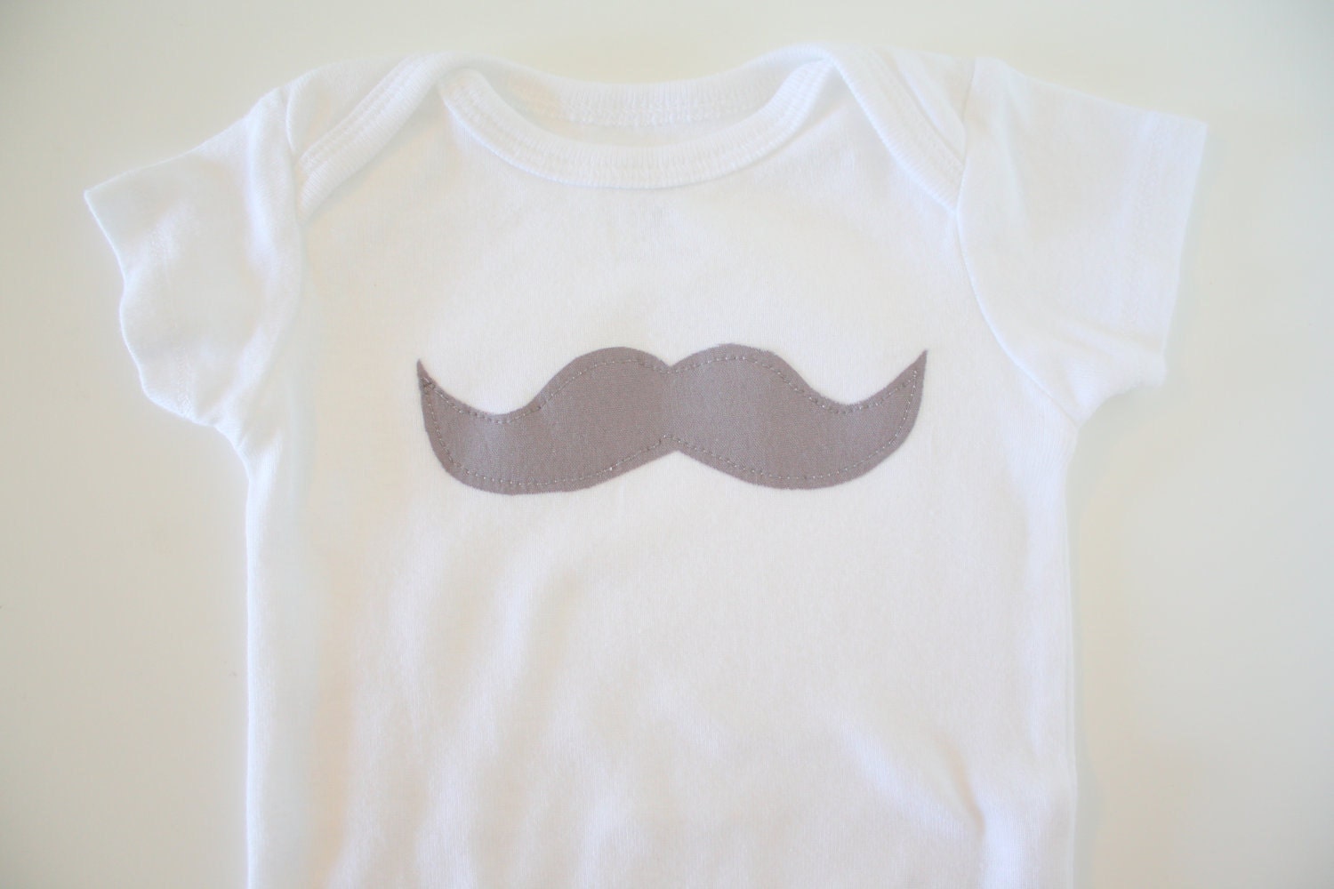 Mustache Onesie Bodysuit - Baby Boy Clothing - Sizes Newborn to 12 Months
