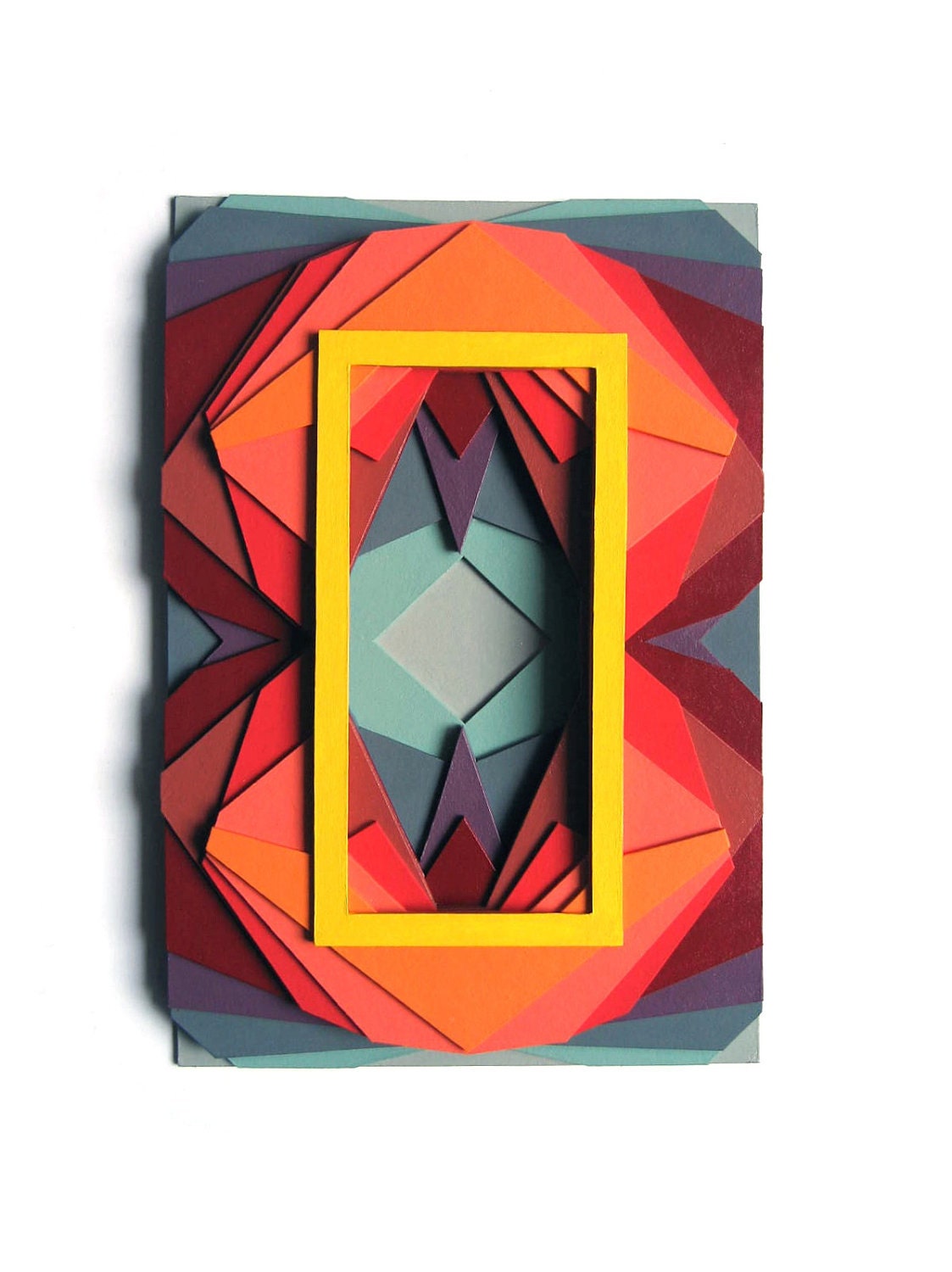 Kaleidoscope multicolored