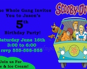 Scooby Doo Birthday Invitation - Free Thank You - Digital - Special Price Il_170x135