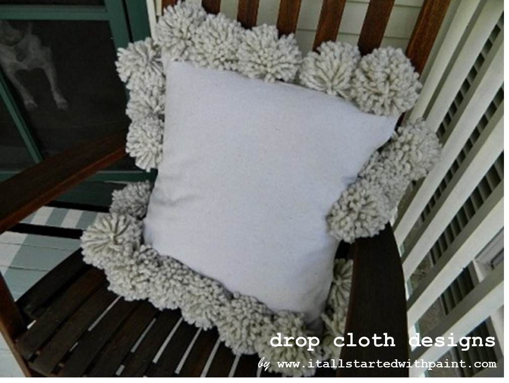 Pom Pom Pillow