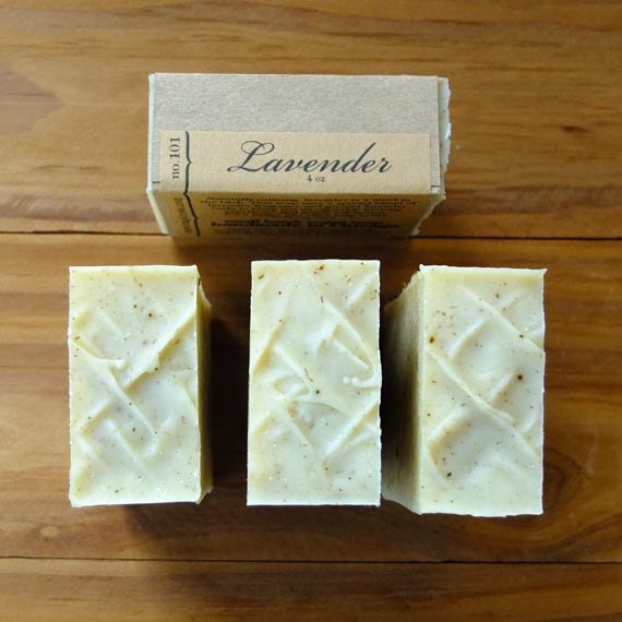 Lavender Soap w/ Ground Lavender - Vegan Organic Sustainable